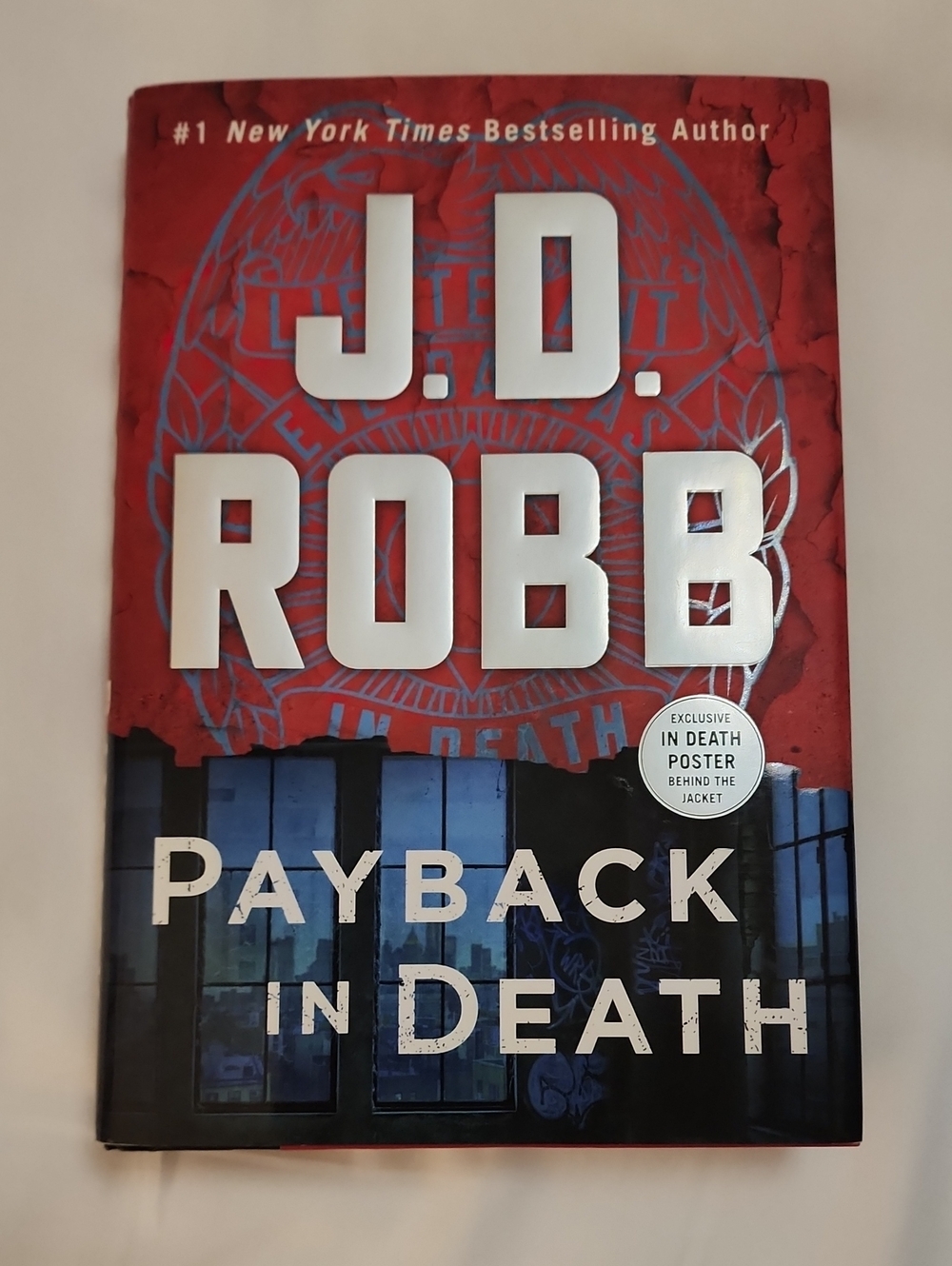 First Edition Hardcover Payback In Death: An Eve Dallas Novel By J.D. Robb